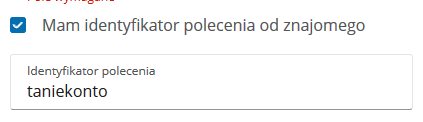 identyfikator polecenia mbank