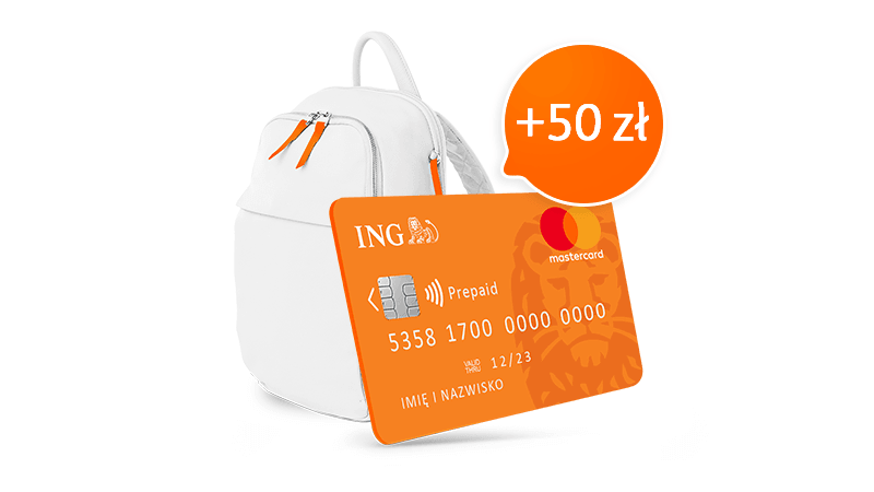 ing konto karta dla dziecka promocja 50 zł