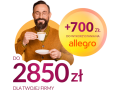 Alior Bank Konto Firmowe: 2850 zł premii dla firm + 700 zł na Allegro