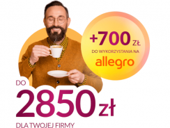 Alior Bank Konto Firmowe: 2850 zł premii dla firm + 700 zł na Allegro