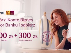 Alior Bank: Zgarnij premię 300 zł z iKonto Biznes (+ 1500 zł za aktywność)