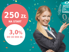 Promocja Credit Agricole 200 zł za przeniesienie konta, 50 zł w programie poleceń i 3% na koncie oszczędnościowym