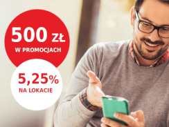 Promocja mBank: 500 zł za założenie eKonta + 5,3% na lokacie