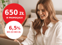 Promocja mBank: 650 zł za założenie eKonta i 6,5% dla oszczędności