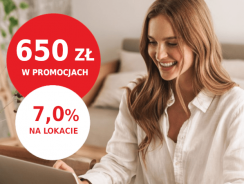 Promocja mBank: 650 zł za założenie eKonta i 7% dla oszczędności