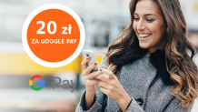 ING: 20 zł za 2 płatności Google Pay