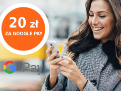 ING: 20 zł za 2 płatności Google Pay