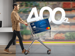 Promocja CitiBank: 400 zł na zakupy w sklepach Biedronka za wyrobienie karty kredytowej