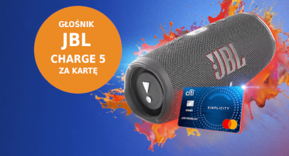 Promocja CitiBank: Głośnik JBL Charge 5 za kartę Citi Simplicity
