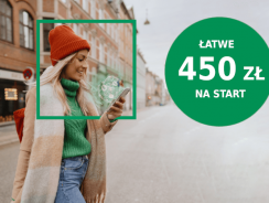 Promocja BNP Paribas: 450 zł za założenie konta