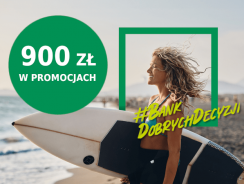 Łatwe 900 zł za konto w promocjach BNP Paribas (+8% dla oszczędności)