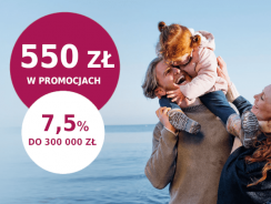 Promocja Millenium: 400 zł za konto + 150 zł dla dziecka + 7,5% dla oszczędności
