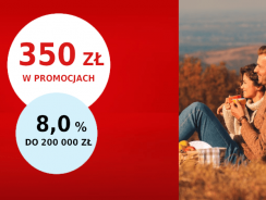 Promocje Pekao: do 350 zł za konto + 8% dla oszczędności
