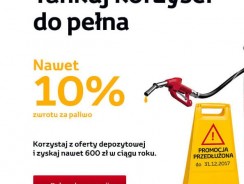 Toyota Bank Konto Osobiste: do 10% zwrotu wydatków na paliwo