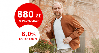 Promocje Santander: do 880 zł premii za konto i 8% dla oszczędności