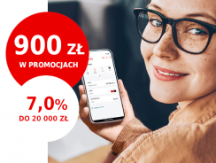 Promocje Santander: do 900 zł premii za konto i 7% dla oszczędności