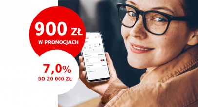 Promocje Santander: do 900 zł premii za konto i 7% dla oszczędności