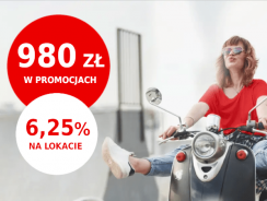 (HIT!) Promocje Santander: do 980 zł premii za konto i 6,25% na lokacie
